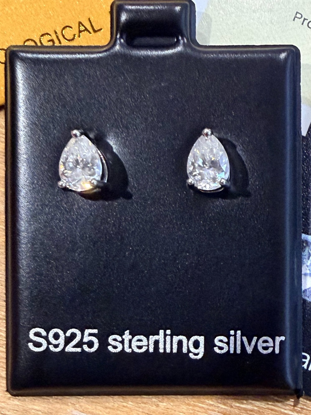 925 Silver GRA certified Moissanite diamond earrings